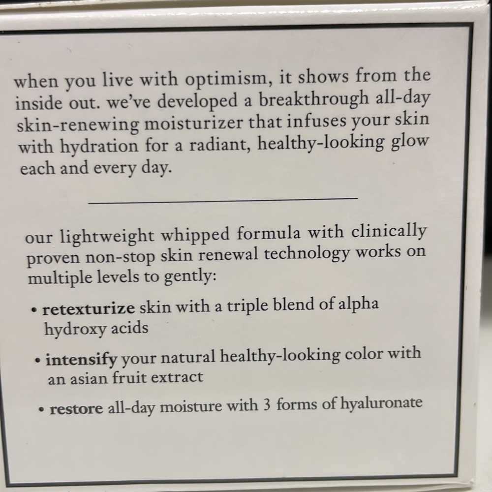 NEW Philosophy Renewed Hope in a Jar Refreshing & Refining Moisturizer 2 oz - Picture 3 of 6